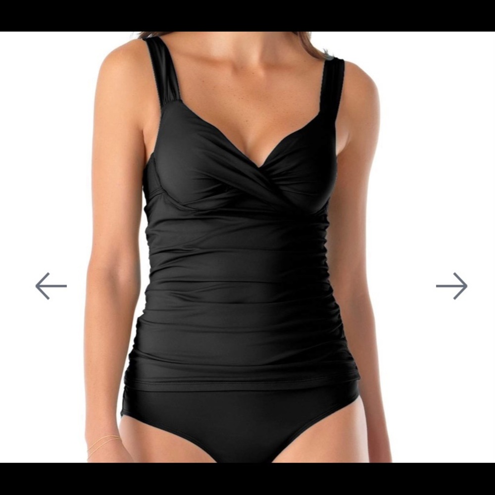 Anne cole swimsuit tankini top